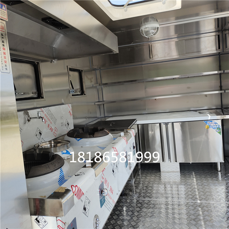 江淮不銹鋼餐飲車 多功能上門服務解決方案，工廠直供靈活購車